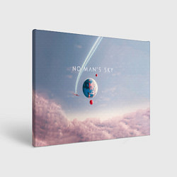 Холст прямоугольный No mans sky, цвет: 3D-принт