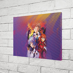 Холст прямоугольный Евангелион, цвет: 3D-принт — фото 2