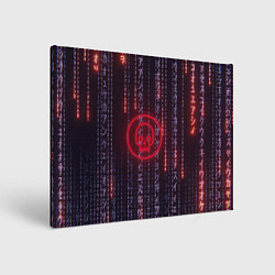 Холст прямоугольный Dead Matrix, цвет: 3D-принт