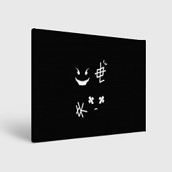 Холст прямоугольный Crying Demon, цвет: 3D-принт