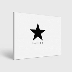 Холст прямоугольный Blackstar - David Bowie, цвет: 3D-принт