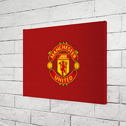 Холст прямоугольный Manchester United F C, цвет: 3D-принт — фото 2
