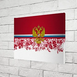 Холст прямоугольный Российский герб, цвет: 3D-принт — фото 2