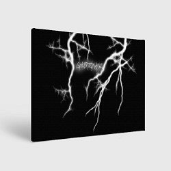 Холст прямоугольный GHOSTEMANE Lightning Гостмейн Молния Надпись, цвет: 3D-принт