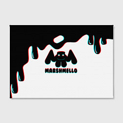 Холст прямоугольный MARSHMELLO MELT: МАРШМЕЛЛО, цвет: 3D-принт — фото 2