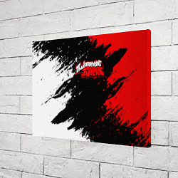 Холст прямоугольный Friday Night Funkin - логотип игры, цвет: 3D-принт — фото 2