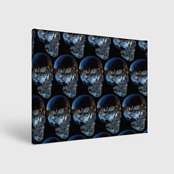 Холст прямоугольный Vanguard skull pattern 2022, цвет: 3D-принт