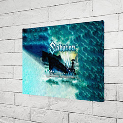 Холст прямоугольный World War Live: Battle of the Baltic Sea - Sabaton, цвет: 3D-принт — фото 2