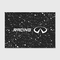 Холст прямоугольный Инфинити - Racing, цвет: 3D-принт — фото 2