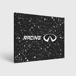 Холст прямоугольный Инфинити - Racing, цвет: 3D-принт