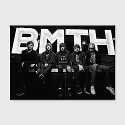 Холст прямоугольный BMTH Live, цвет: 3D-принт — фото 2