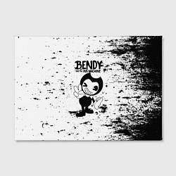 Холст прямоугольный Bendy and the ink machine - Black & White, цвет: 3D-принт — фото 2