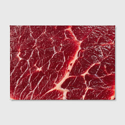 Холст прямоугольный Свежее мясо, цвет: 3D-принт — фото 2
