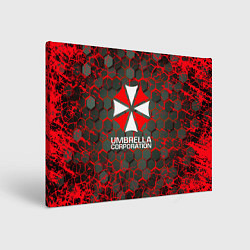 Картина прямоугольная Umbrella Corporation соты