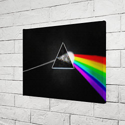 Холст прямоугольный PINK FLOYD - ПИНК ФЛОЙД ГЛИТЧ, цвет: 3D-принт — фото 2