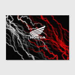 Холст прямоугольный Honda Разряд молнии, цвет: 3D-принт — фото 2