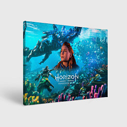 Холст прямоугольный Horizon Forbidden West Подводный мир, цвет: 3D-принт