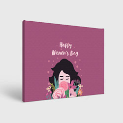 Картина прямоугольная Happy Womens Day