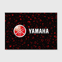 Холст прямоугольный YAMAHA Дождь, цвет: 3D-принт — фото 2