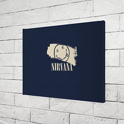 Холст прямоугольный NIRVANA Рок Группа, цвет: 3D-принт — фото 2