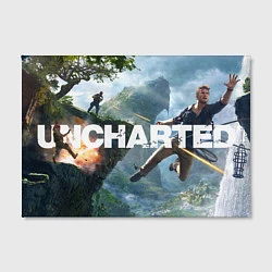 Холст прямоугольный Uncharted 4 A Thiefs End, цвет: 3D-принт — фото 2