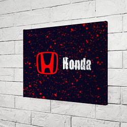 Холст прямоугольный ХОНДА Honda - Краска, цвет: 3D-принт — фото 2