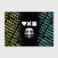 Холст прямоугольный Love, Death and Robots Pattern, цвет: 3D-принт — фото 2