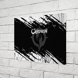 Холст прямоугольный Chaoseum Logo Grunge, цвет: 3D-принт — фото 2