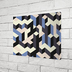 Холст прямоугольный Изометрическая Мозаика, цвет: 3D-принт — фото 2