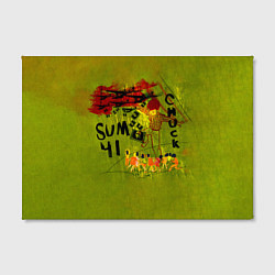 Холст прямоугольный Chuck - Sum 41, цвет: 3D-принт — фото 2