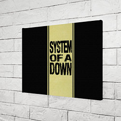 Холст прямоугольный System of a Down: 5 Album Bundle, цвет: 3D-принт — фото 2