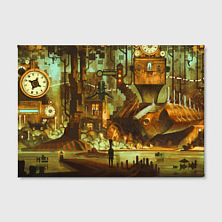 Холст прямоугольный Cool Steampunk painting, цвет: 3D-принт — фото 2