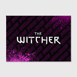 Холст прямоугольный The Witcher Pro Gaming, цвет: 3D-принт — фото 2