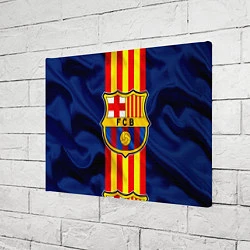 Холст прямоугольный Фк Барселона Лого, цвет: 3D-принт — фото 2