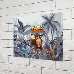 Холст прямоугольный Mario Donkey Kong - Nintendo - Gorilla, цвет: 3D-принт — фото 2