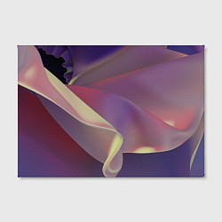 Холст прямоугольный Абстрактные объёмные волны бархата, цвет: 3D-принт — фото 2
