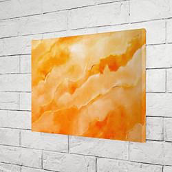 Холст прямоугольный Оранжевое настроение, цвет: 3D-принт — фото 2