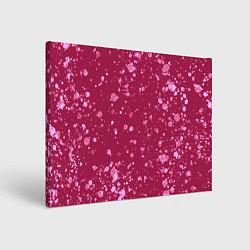 Картина прямоугольная Текстура Розовый взрыв