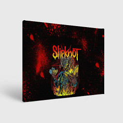 Холст прямоугольный Slipknot Monster, цвет: 3D-принт