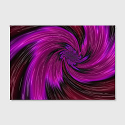 Холст прямоугольный Фиолетовый вихрь, цвет: 3D-принт — фото 2