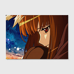 Холст прямоугольный Spice and Wolf - sad Holo, цвет: 3D-принт — фото 2