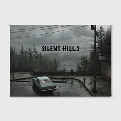 Холст прямоугольный Silent hill 2 remake, цвет: 3D-принт — фото 2