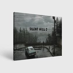 Холст прямоугольный Silent hill 2 remake, цвет: 3D-принт