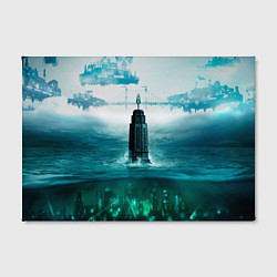 Холст прямоугольный Биошoк, цвет: 3D-принт — фото 2