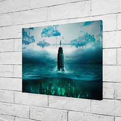 Холст прямоугольный Биошoк, цвет: 3D-принт — фото 2