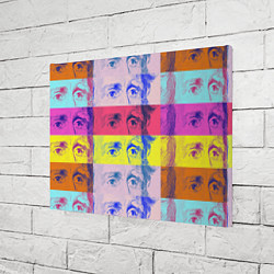 Холст прямоугольный Глаза Джексона, цвет: 3D-принт — фото 2