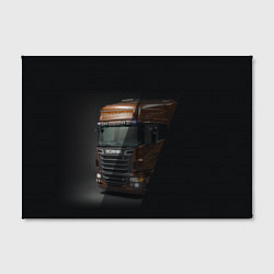 Холст прямоугольный Scania, цвет: 3D-принт — фото 2