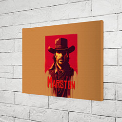 Холст прямоугольный John Marston poster, цвет: 3D-принт — фото 2