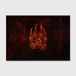 Холст прямоугольный Символ велеса, цвет: 3D-принт — фото 2