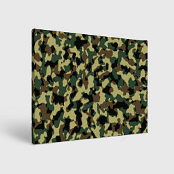 Холст прямоугольный Военный камуфляж, цвет: 3D-принт
